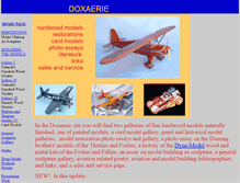 Tablet Screenshot of doxaerie.com